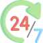 24 Hour Care Icon